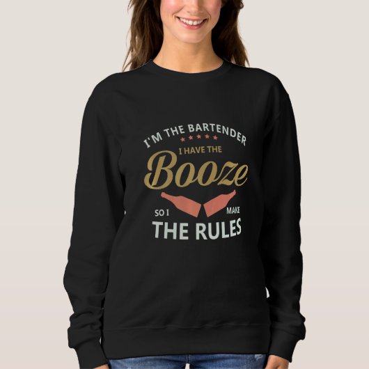 Ik ben de Bartender die ik heb, dus ik maak de R Trui (Voorkant)