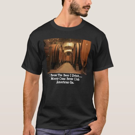 IK BEN DE BEER I DRINK T-SHIRT (Voorkant)