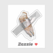 Ik ben de beste banaan! sticker (Vel)