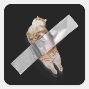 Ik ben de beste banaan! vierkante sticker