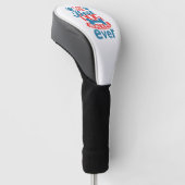 Ik ben de beste hondenwandelaar ooit zomer golfheadcover (Schuin)