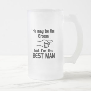 Ik ben de beste man matglas bierpul