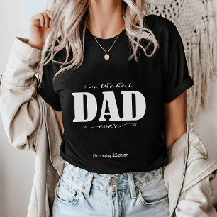 Ik ben de beste PAPA ooit T-shirt