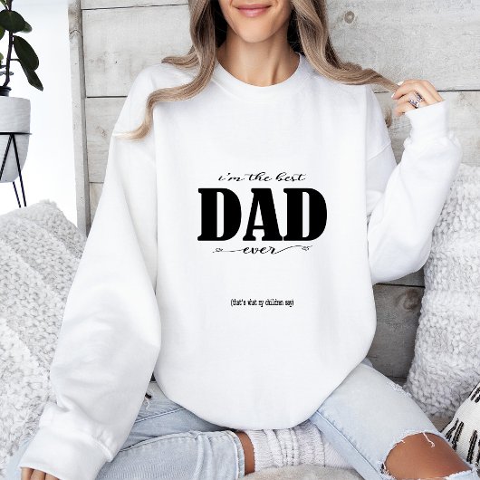 Ik ben de beste PAPA ooit Trui