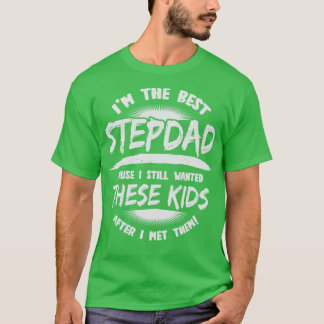 Ik ben de beste stepdad-pastoor die pap krijgt t-shirt