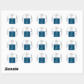 Ik ben de beste sticker. ronde sticker (Vel)