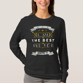 Ik Ben De Beste T-Shirt | Citaat met Zelfverzekerd