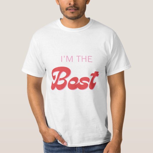 Ik ben de beste tshirt (Voorkant)