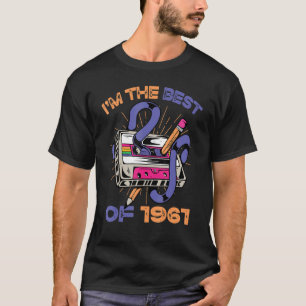 Ik ben de beste van 1961 Cassettebandje muziek R T-shirt