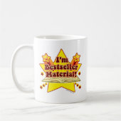 Ik ben de beste verkoper. Slogan auteur aanmoedige Koffiemok (Links)