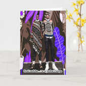 Ik ben de bewaarder van mijn broer kaart (Gele Bloem)