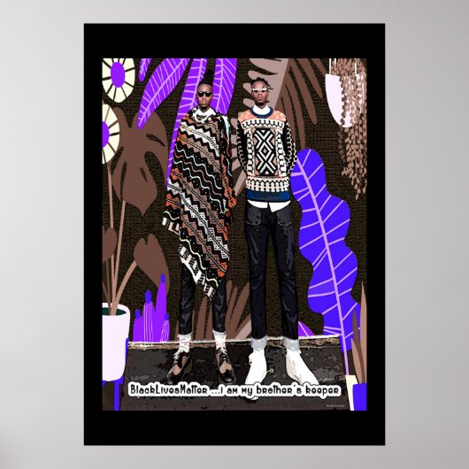 Ik ben de bewaarder van mijn broer poster (Voorkant)