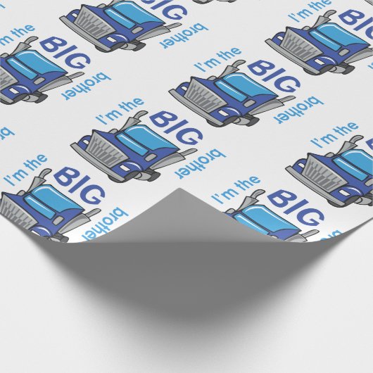 Ik ben de Big Brother Cadeaupapier (Hoek)