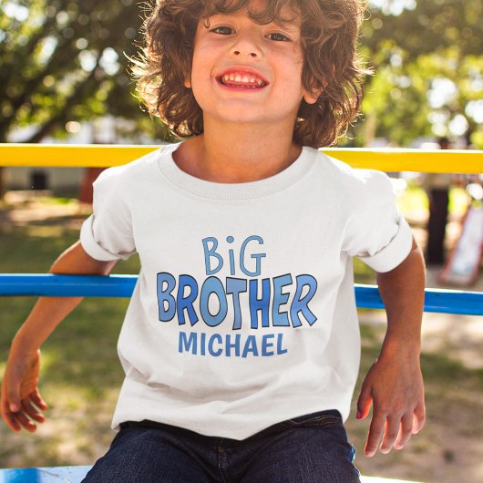 Ik ben de Big Brother Cute Whimsical Modern T-shirt