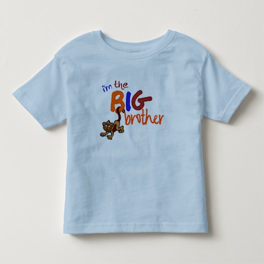 Ik ben de Big Brother Kinder Shirts (Voorkant)