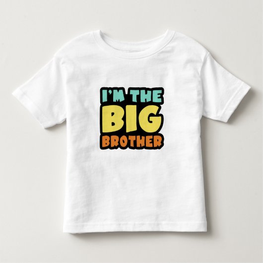 Ik ben de Big Brother Kinder Shirts (Voorkant)