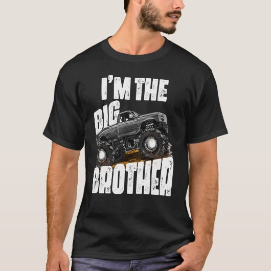 Ik ben de Big Brother Monster Truck T-shirt (Voorkant)