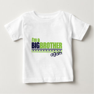 Ik ben de Big Brother Opnieuw blauw/groen T-shirt