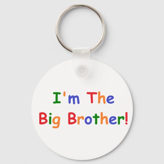 Ik ben de Big Brother Sleutelhanger (Voorkant)