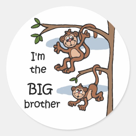 Ik ben de Big Brother stickers (Voorkant)