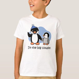 Ik ben de Big Cousin - Penguin t-shirts
