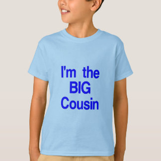 Ik ben de Big Cousin T-shirt - jongen