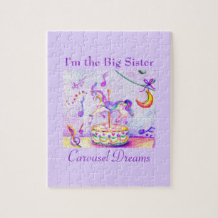 Ik ben de Big Sister Carousel Dreams Foto Puzzle Legpuzzel