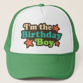 Ik ben de Birthday Boy Trucker Pet (Voorkant)