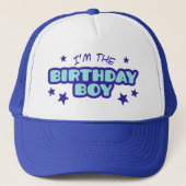 Ik ben de Birthday Boy Trucker Pet (Voorkant)