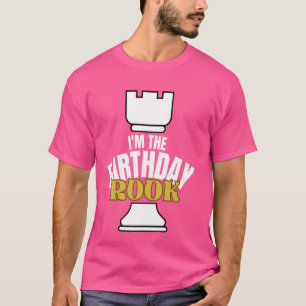 Ik ben de Birthday ROOK Chess Lover Crew neef oom T-shirt