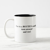 Ik ben de BOSS (2) Tweekleurige Koffiemok (Links)