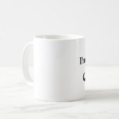 Ik ben de BOSS, koffie mok (Voorkant links)