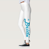 Ik ben de bride leggings, bruid leggings (Links)