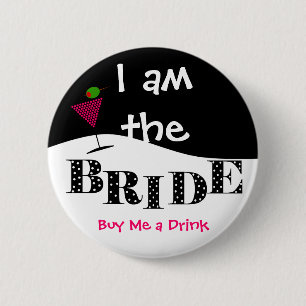 Ik ben de Bride Party Button