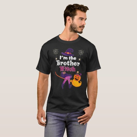 Ik ben de Broeder-heks-Snoep familie H T-shirt (Voorkant volledig)