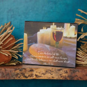 Ik ben de Brood van Life Fotoplaque Fotoplaat (Zijkant)