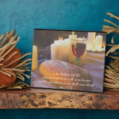 Ik ben de Brood van Life Fotoplaque Fotoplaat (Zijkant)