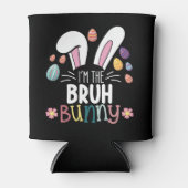 Ik ben de Bruh Bunny Paas Matching Blikjeskoeler (Voorkant)