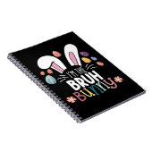 Ik ben de Bruh Bunny Pasen Matching Notitieboek (Rechterzijde)