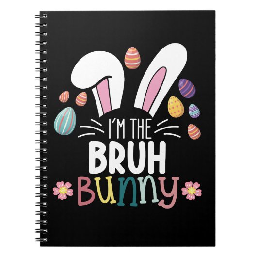 Ik ben de Bruh Bunny Pasen Matching Notitieboek (Voorkant)