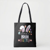 Ik ben de Bruh Bunny Pasen Matching Tote Bag (Voorkant)
