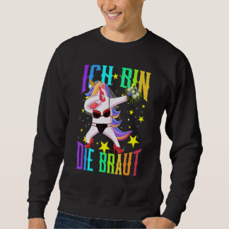 Ik Ben De Bruid Jga Eenhoring Trouwfeest Jonggezel Trui