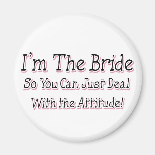 Ik ben de Bruid Magneet (Voorkant)