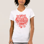 "Ik ben de Bruid" Retro Bruiloftsfeest T-shirt (Voorkant)