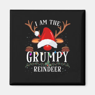 Ik Ben De Chagrijnige Rendier Kerst Familie Magneet