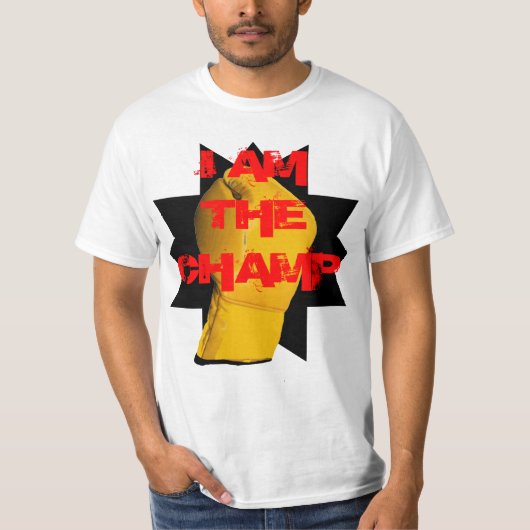 Ik ben de Champ met Black Flash T-shirt (Voorkant)