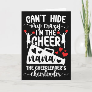 Ik Ben De Cheer Oma Van Een Cheerleader Oma Cheerl Kaart