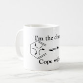 Ik ben de chemicus... koffiemok (Voorkant links)