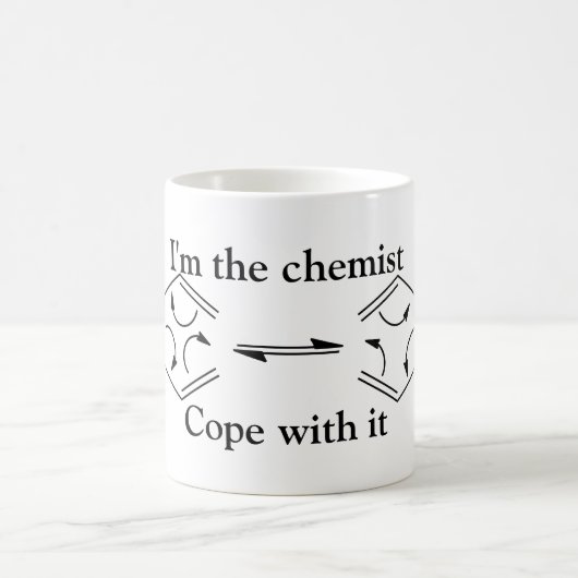 Ik ben de chemicus... koffiemok (Center)