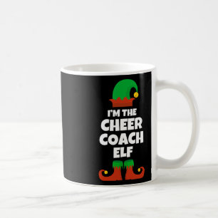 Ik ben de Cher Coach Elf Familie Pajama Kerstfeest Koffiemok
